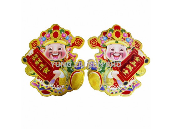 1227-B#WALL DECORATION(2P/SET)CNY(12115)